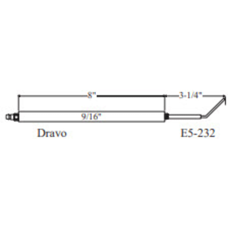 Electrode DRAVO 21170, 2pk (Crown Replacement for WP-E5-232)