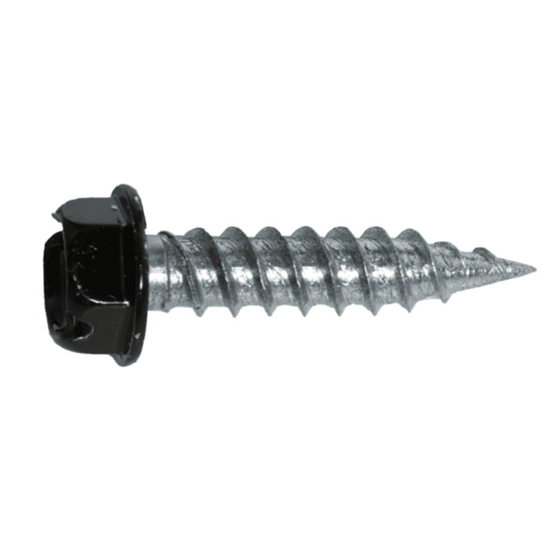Sheet Metal Screw, Black, 500PK - Malco