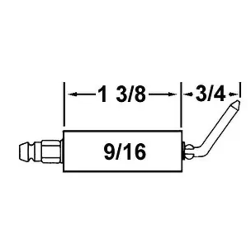 Electrode SILENT GLOW * CS 25  (Replacement for Westwood WP-E5-523A) - Crown