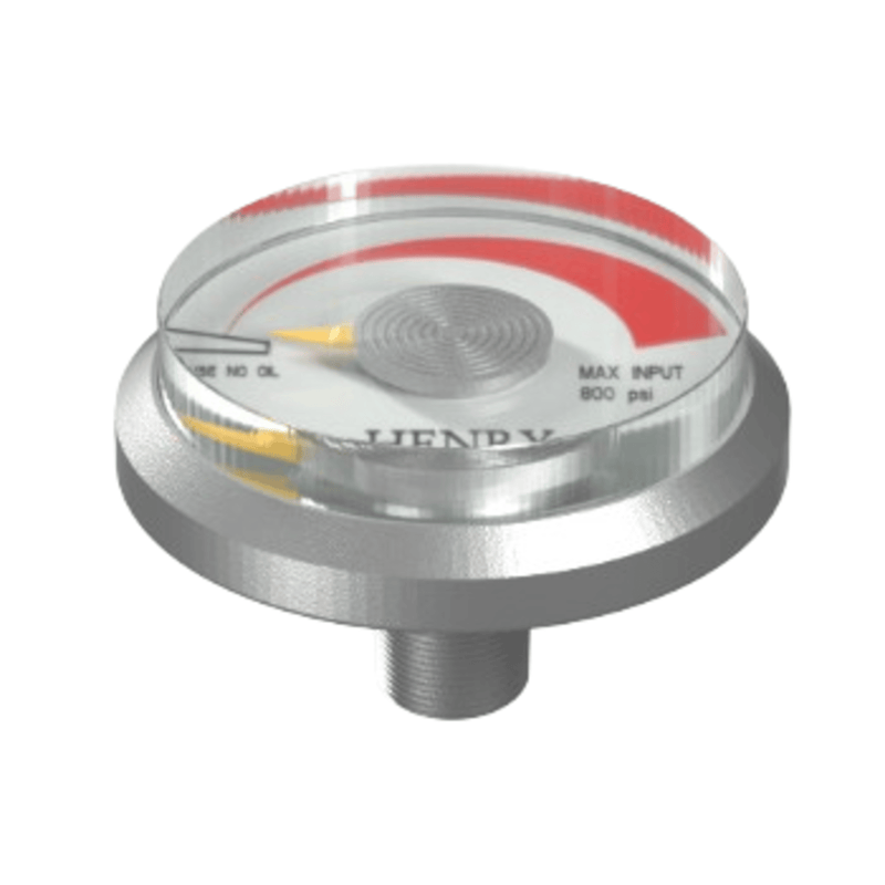 Pressure Gauge, 1/8" MPT - Henry