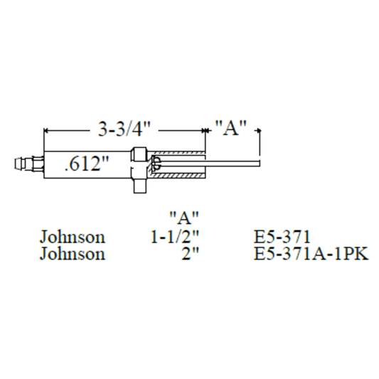 Westwood 371A, Johnson Electrode 1pk