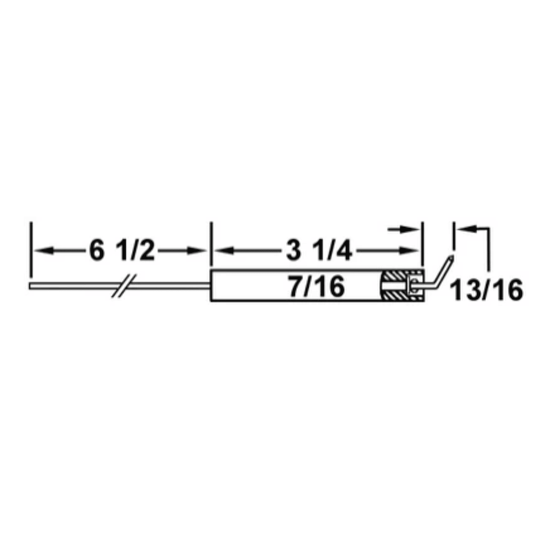 Electrode CARLIN  EZ AIR TUBE 9" (2PK) - Crown
