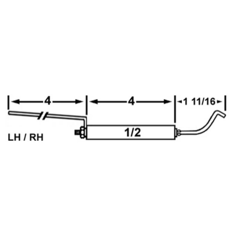 Electrode WAYNE 62390-002  17005  (Replacement for Westwood WP-E5-605M) - Crown