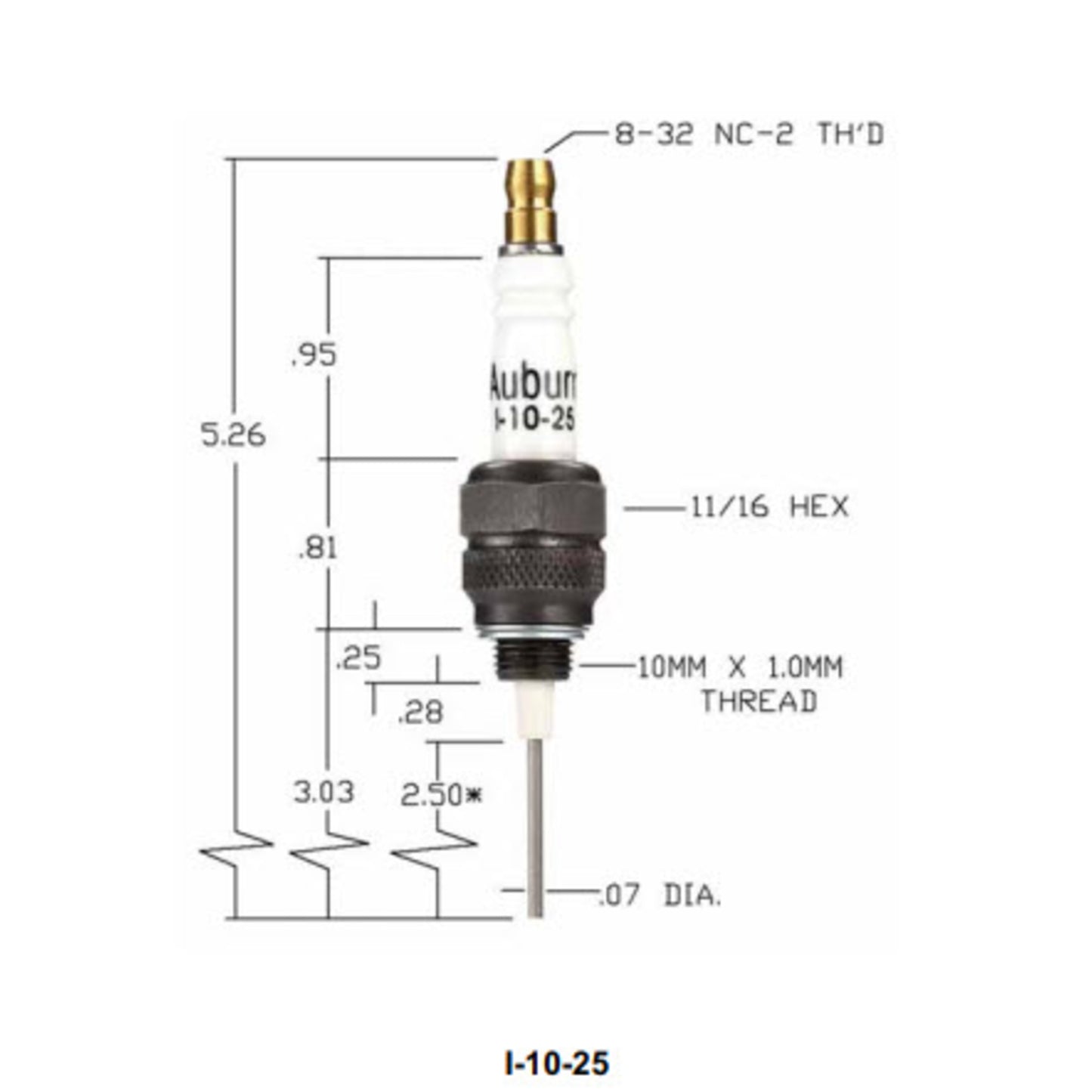 Auburn I-10-25 Igniter (CS12986)