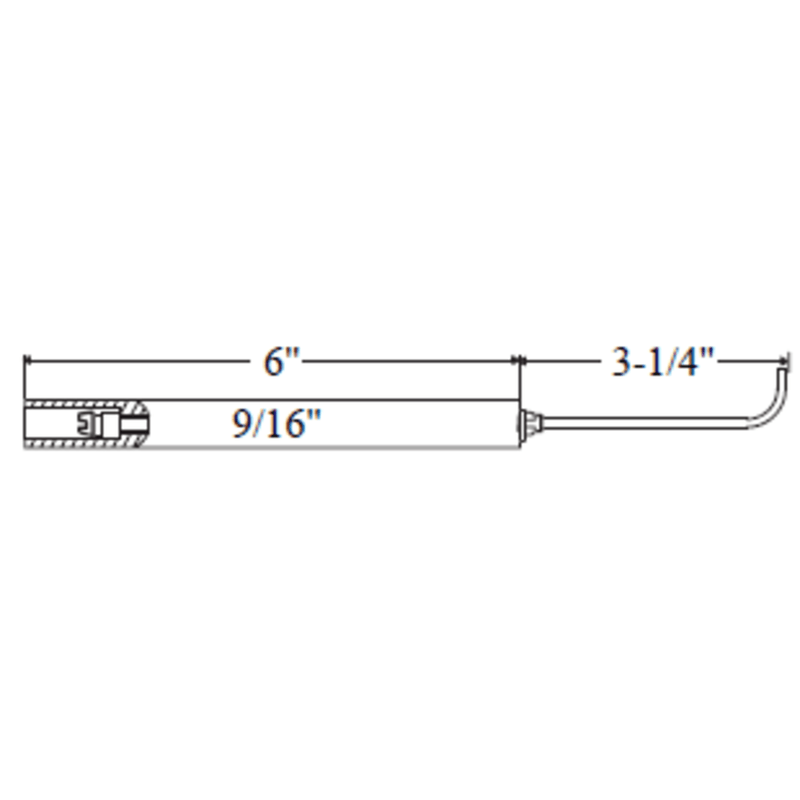 Electrode IRON FIREMAN * CI 23  (Replacement for Westwood WP-E5-358) - Crown
