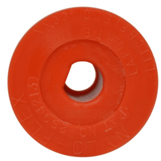 Westwood S85-100-25, Nylo-Flex end piece, for 5/16” shaft, RED 25pk
