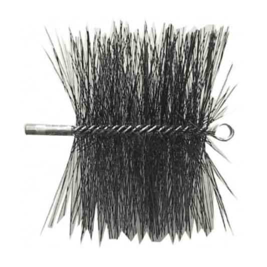 35310 - Schaefer - 10" Square Chimney Brush Premium Wire