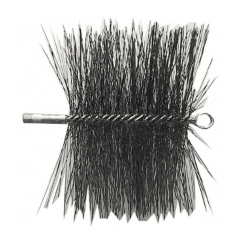 Chimney Brush 10" Square Premium Wire - Schaefer