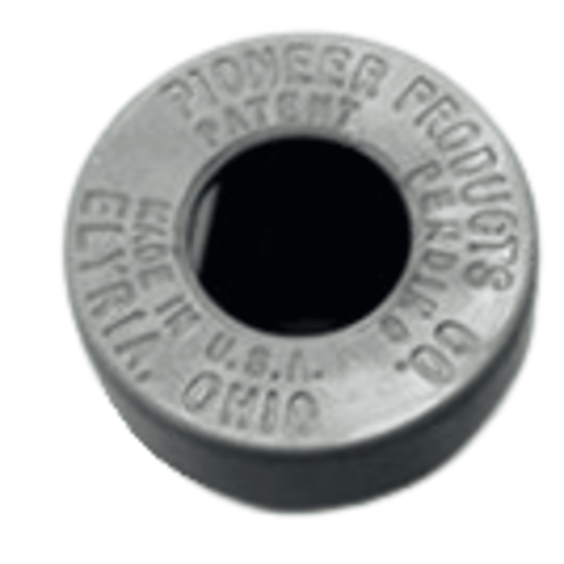 End Cap 1/2 - Gray 41284  - Crown