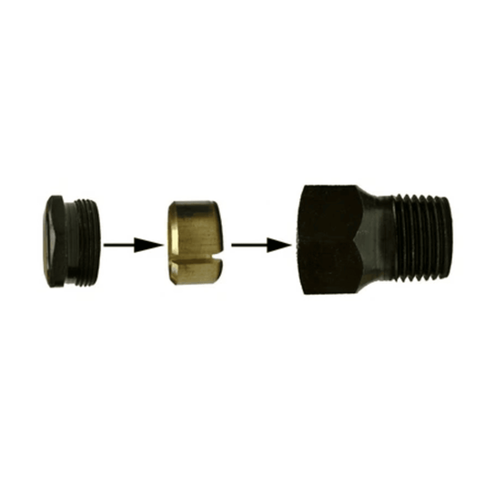 45195 - Crown - GLAND NUT ASSY TO FIT 9/16 INS (1EA)