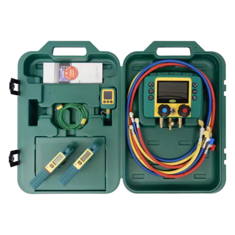 Digital 4-way manifold - Refco