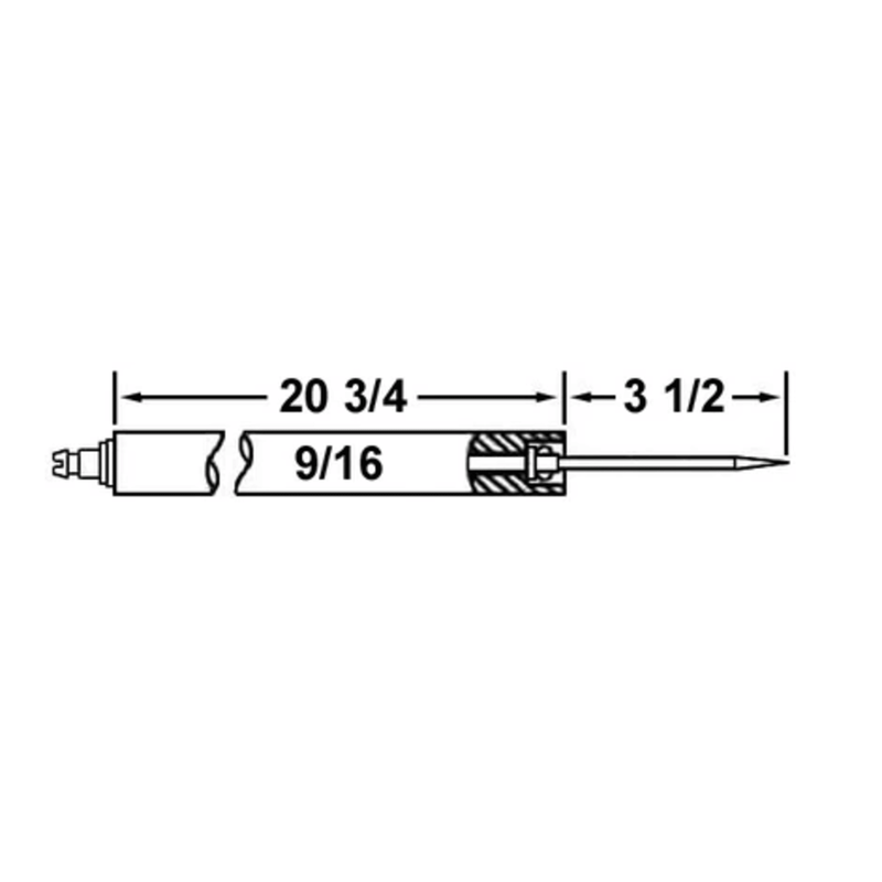 Electrode CLEAVER BROOKS 435-36  17244  (Replacement for Westwood WP-E5-205F) - Crown