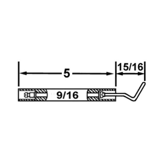 Crown 22310-02, Kewanee Electrode 2PK