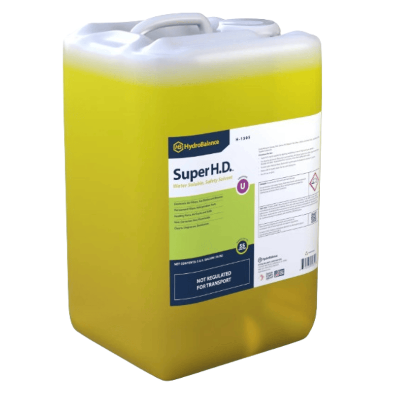 Nettoyant/Dégraissant Super H.D. Seau en plastique de 5 gallons, - HydroBalance