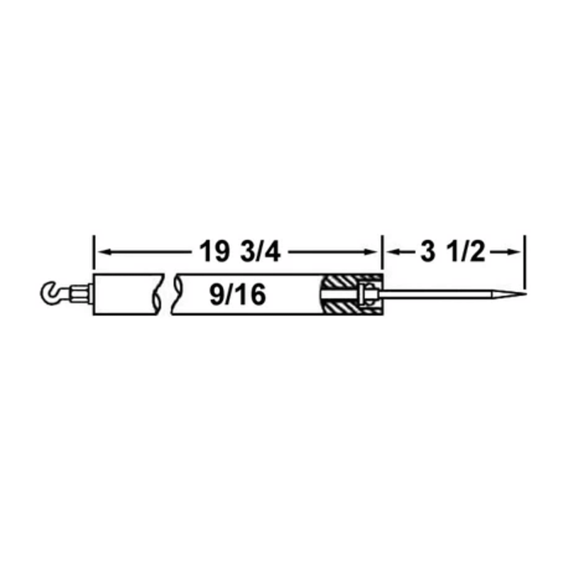 Electrode CLEAVER BROOKS 435-51 17244  - Crown