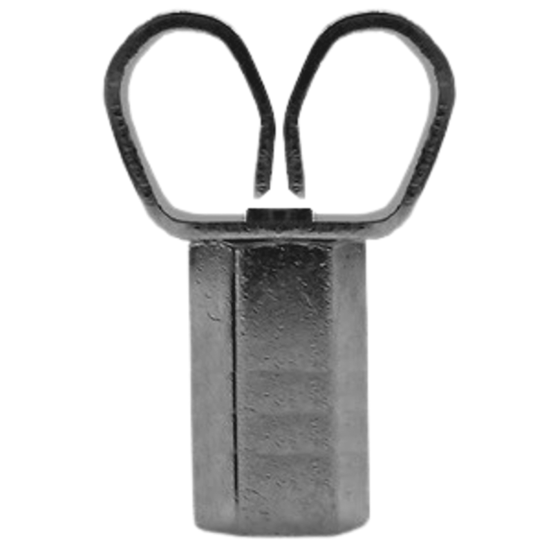 Long Hex Base / Buss Bar Clip 10-32 Thread Terminal (10pk) - Crown