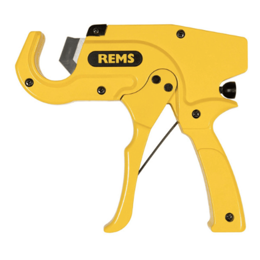 REMS 291220, ROS P 35 A Ratcheting Plastic Pipe Cutter Auto (0"-1-3/8")