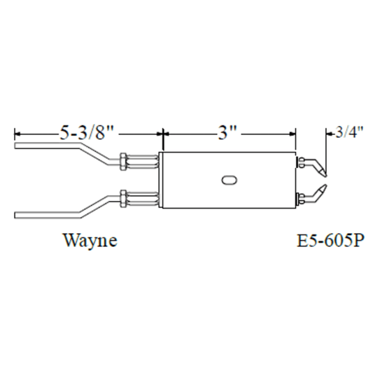 Westwood 605P, Wayne Electrode 2pk