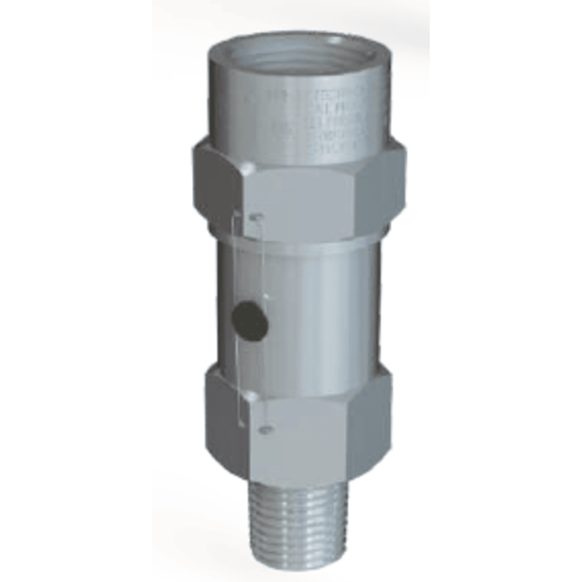 5344A-400 - Henry - 3/4 MPT-1 FPT - 400 - Stainless Steel Straight-Thru Type