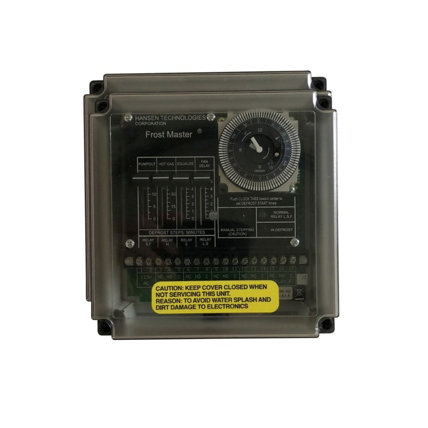FM-11-B - Hansen - Frost Master Defrost Control, 115V 50/60HZ, 24HR Clock