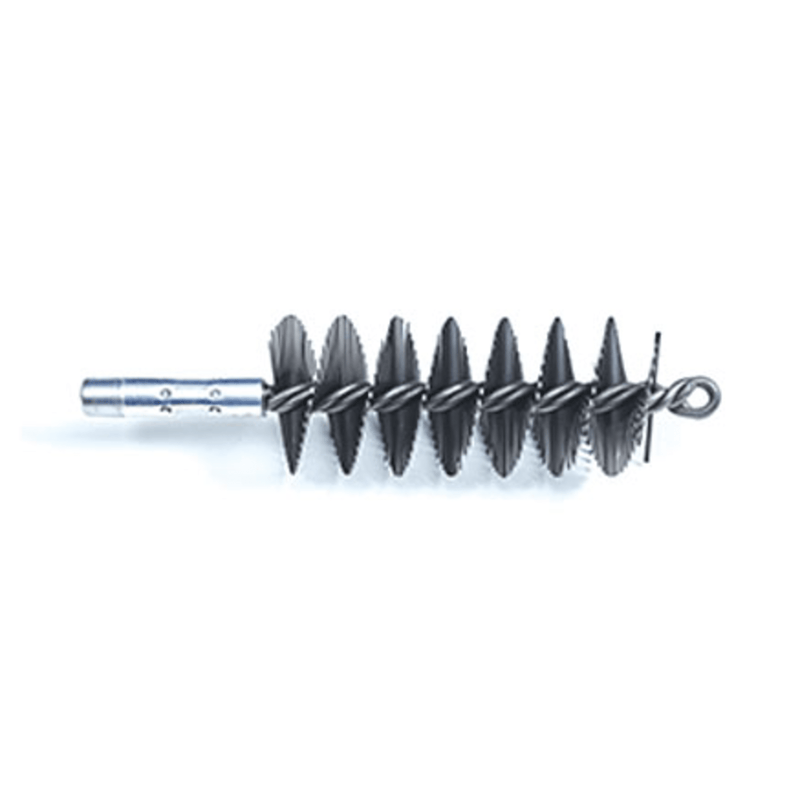Brush - Flat Temp. Steel Wire SS/SD - Male Br Dia 1-1/4" - Schaefer