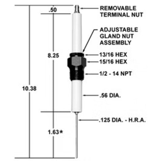 CA310 - Crown - IGNITER/REPLACES IP-17 (EA)