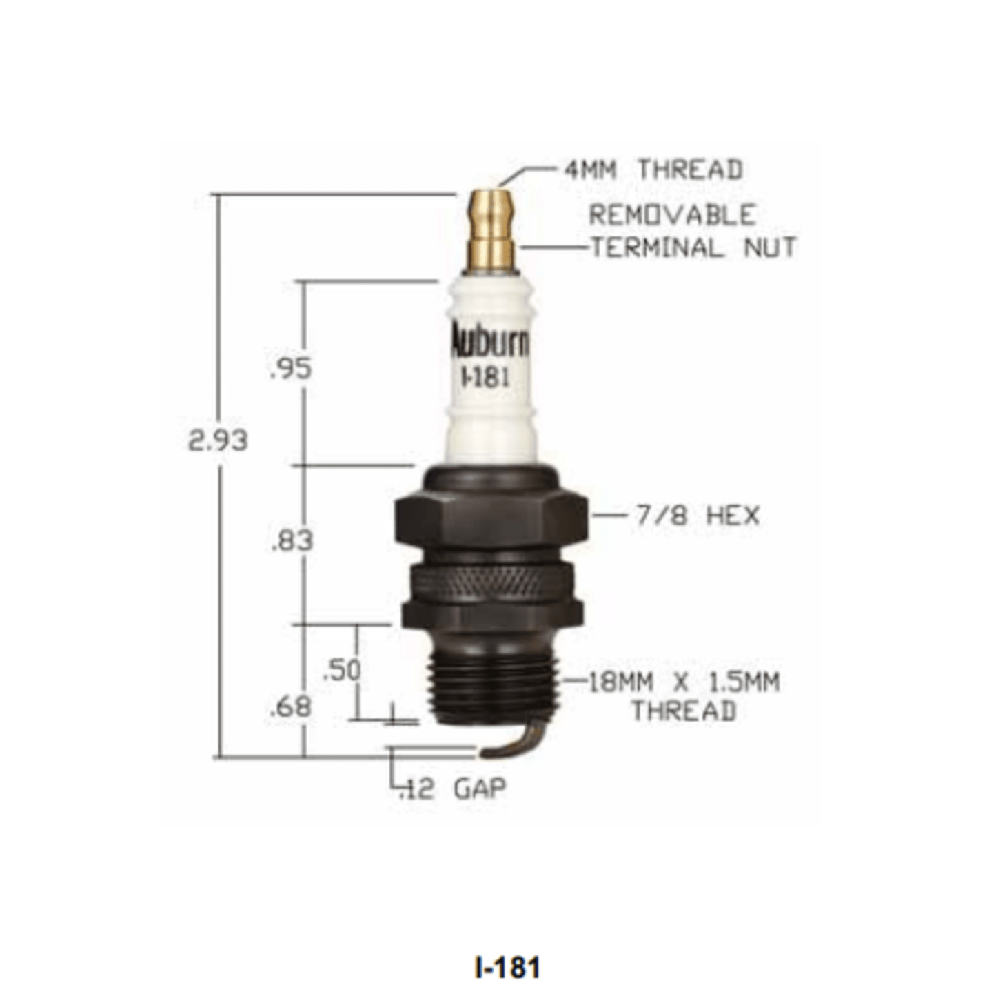 Auburn SI-180 Shielded Igniter (CS13023)