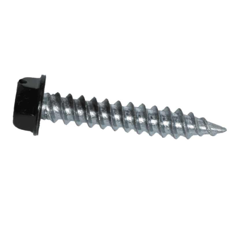 Sheet Metal Screw, Black, 7,000PK - Malco