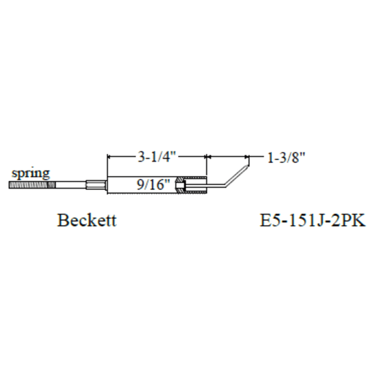 Westwood 151J, Beckett Electrode 2pk