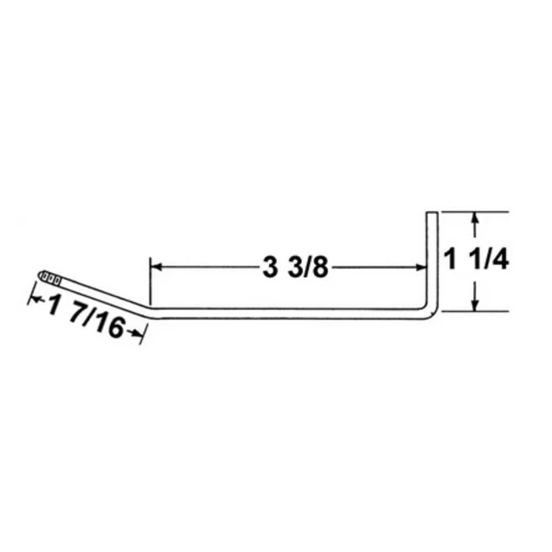 Electrode HASTINGS ROD 73-07-1526-16 ROD  - Crown