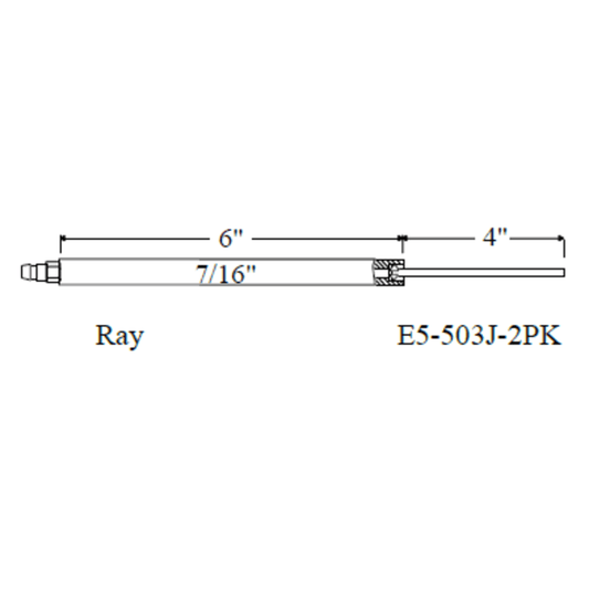 Westwood 503J Ray Electrode 2PK