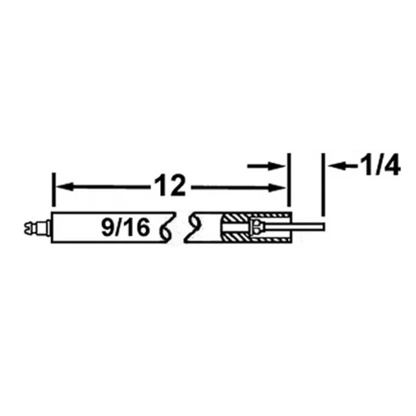 Crown 22301, Kewanee Electrode EACH