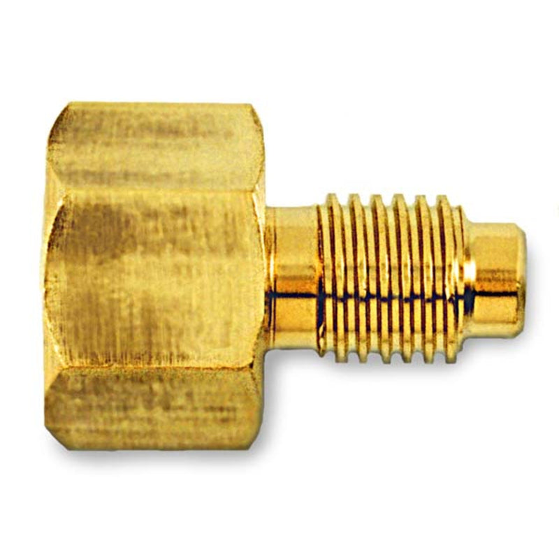 Adaptateur de vanne d'accès - 3/8" évasé hexagonal f. x 1/2" Acme m., pour installation permanente 1EA - C&D