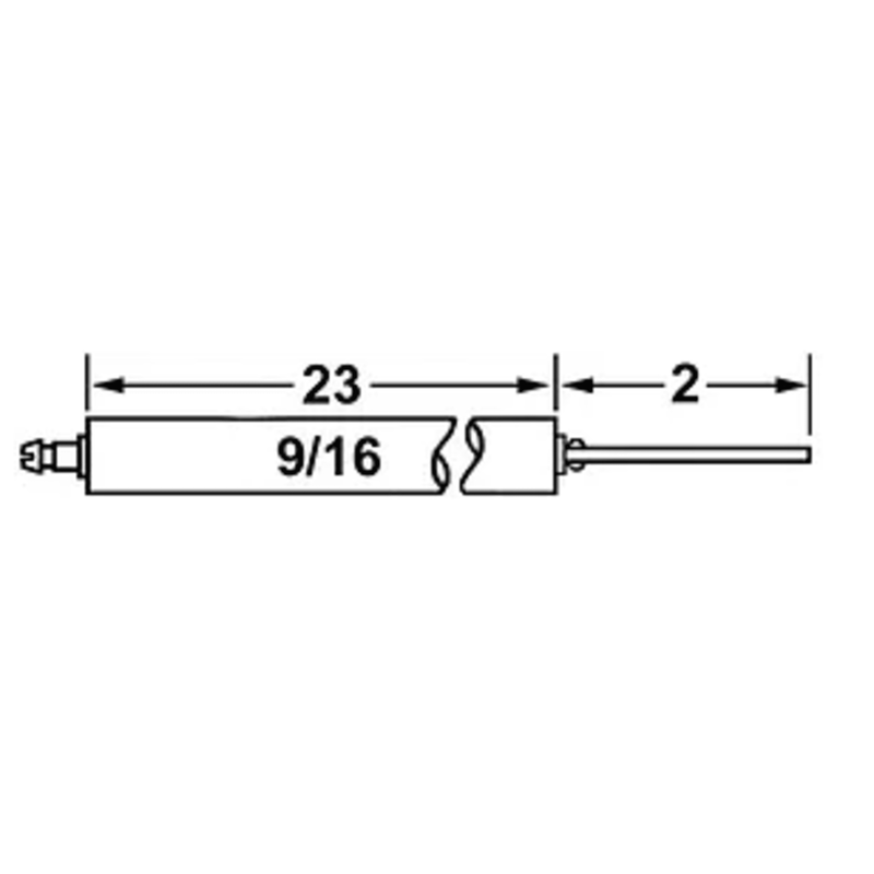 Electrode TODD * CT 38A E-2-1-37  12340  (Westwood WP-E5-582B) - Crown