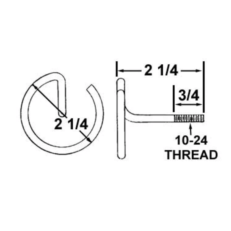 Electrode RAY OIL BURNER GROUND ROD CR 70  - Crown
