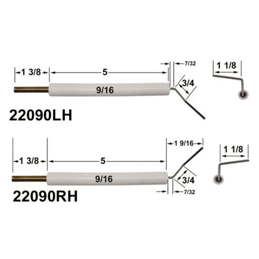 Crown 22090-02, Iron Fireman Electrode 2PK