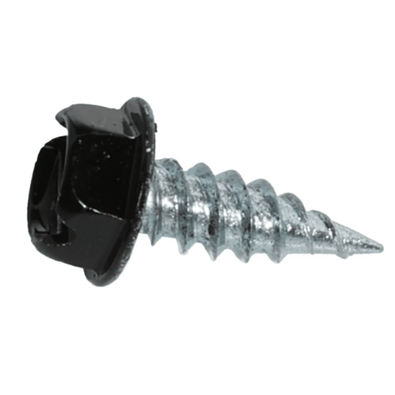 Sheet Metal Screw, Black, 1,000PK - Malco