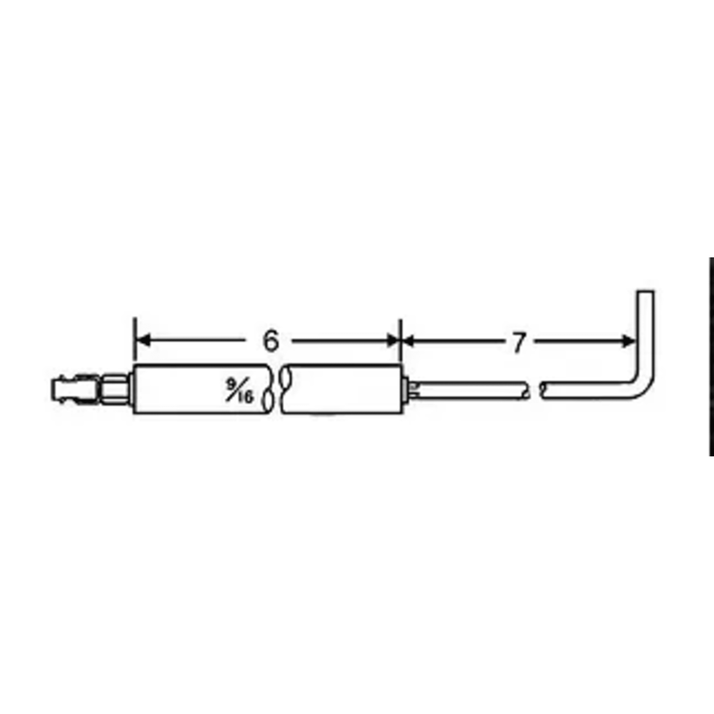 Electrode M.HONEYWELL * CM 45  (Replacement for Westwood WP-E5-409A) - Crown
