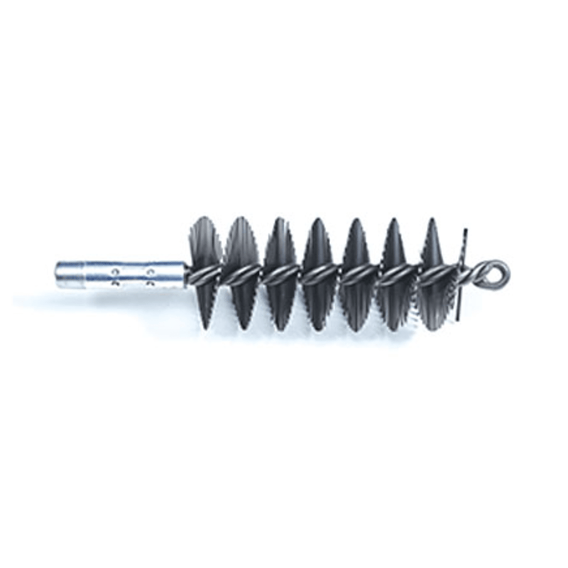 Brush - Flat Temp. Steel Wire SS/SD - Male Br Dia 1-1/2" - Schaefer