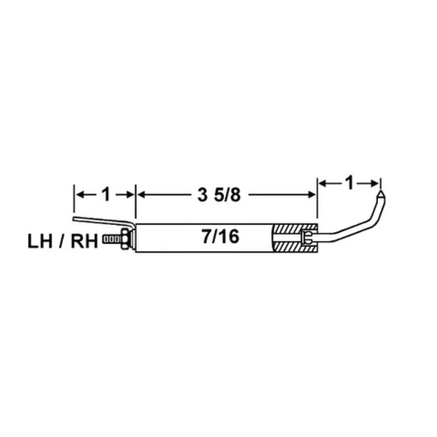 Crown 25212-02, Miller Electrode 2PK