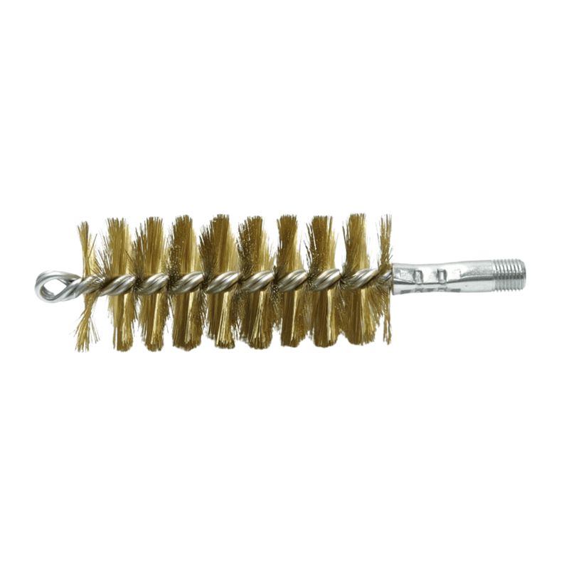 Schaefer Brush, Brass, SS/DS, Male, 2" Dia (1EA)