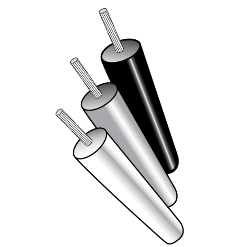 Cable White Silicone Ignition 25' Roll - Westwood