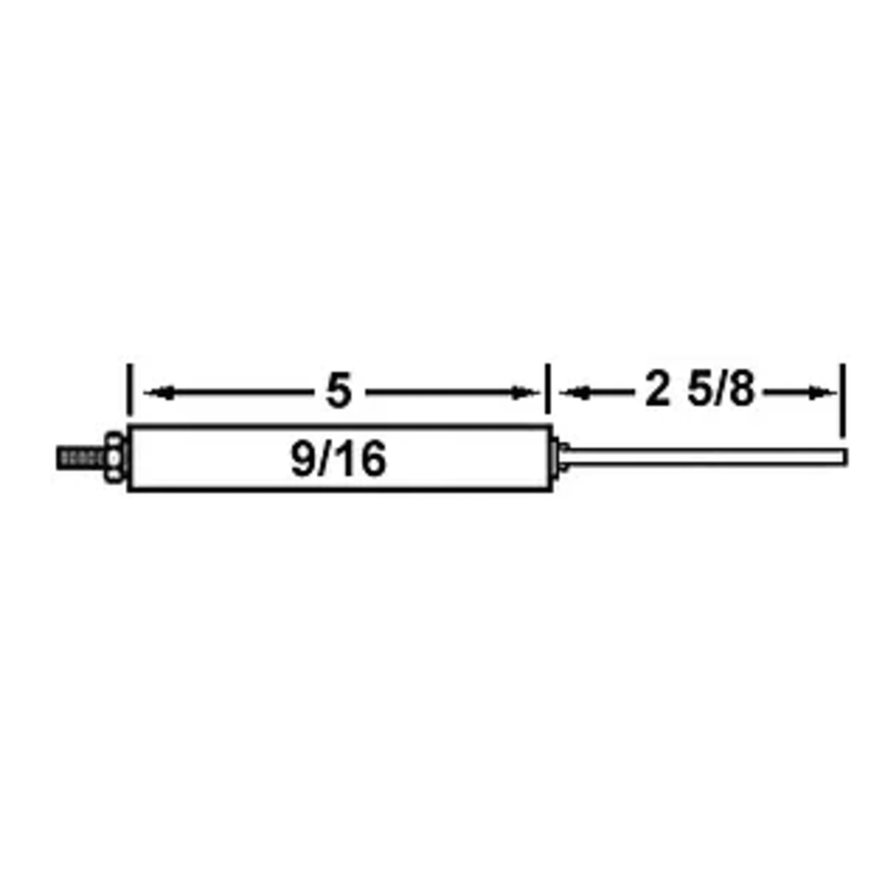 Electrode YORK SHIPLEY * CY 4  (Replacement for Westwood WP-E5-631) - Crown