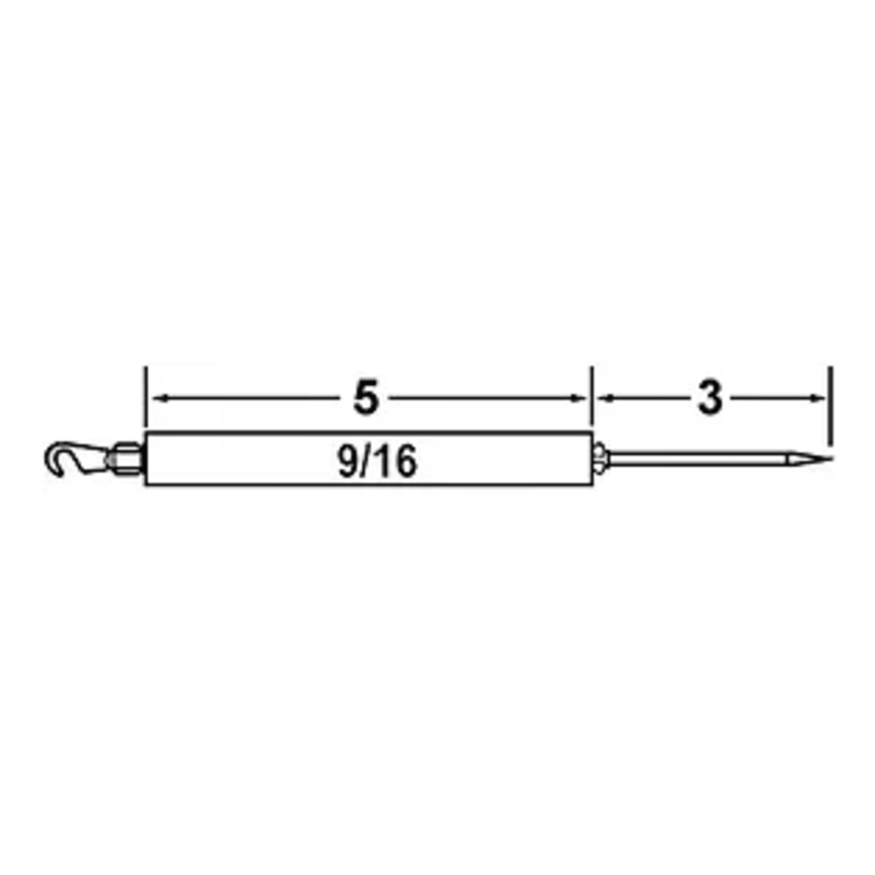 Electrode CLEAVER BROOKS 435-66  16050  (Replacement for Westwood WP-E5-205B) - Crown