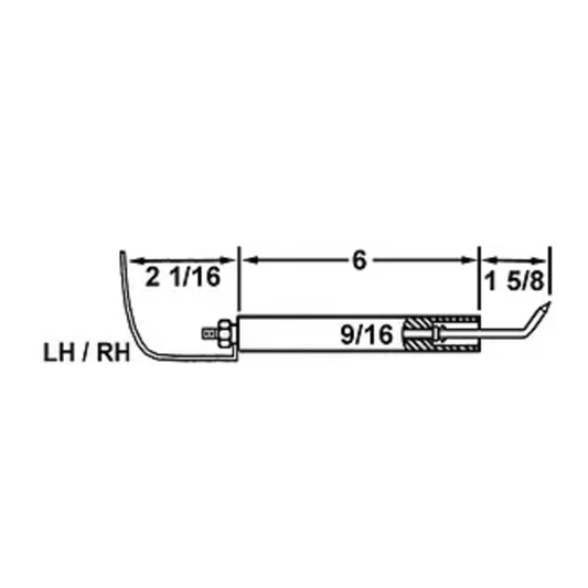 Crown 20510-02, Bettendorf Electrode 2PK