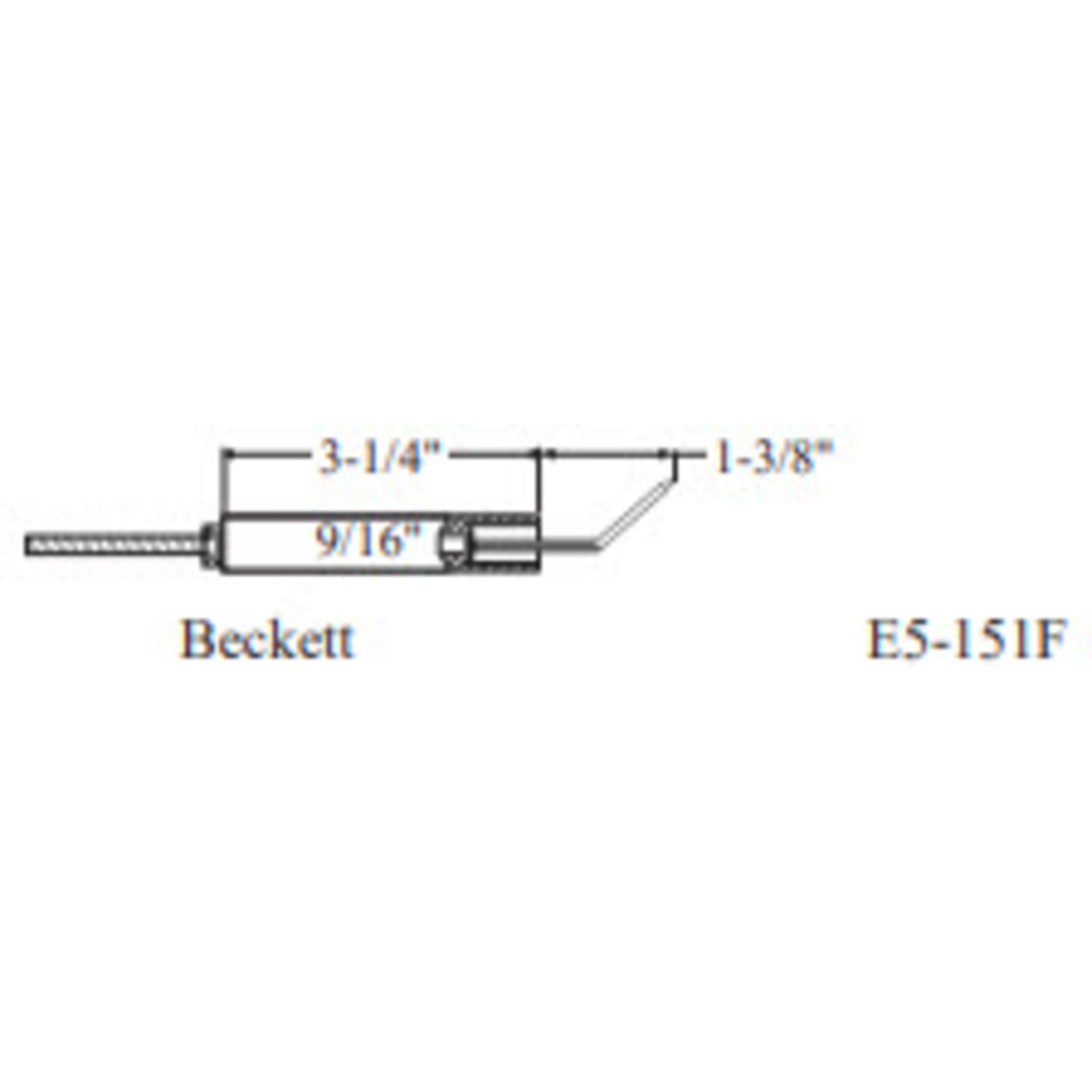 Westwood E5-199Z1 Single Block Electrode - Replacement For Cleanburn CB 500 & A2 Burners