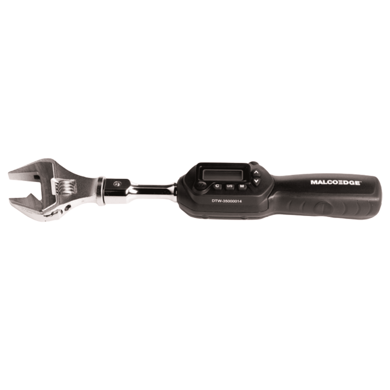 Malco Digital Torque Wrench, Adjustable Head