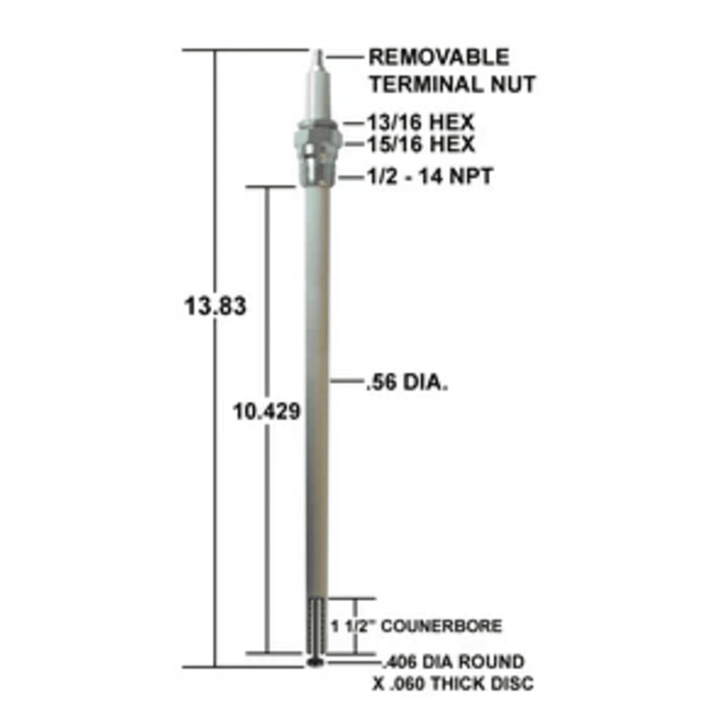 CA347 - Crown - IGNITER/MAXON 54437 (EA)
