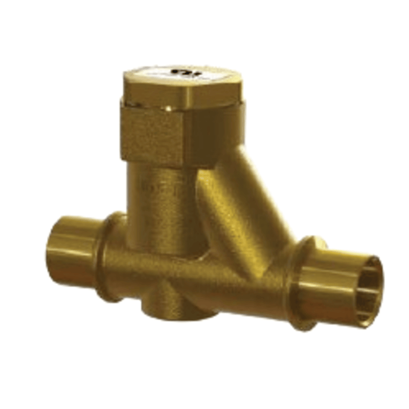 Henry Check Valve, Brass Globe Type, 1/2" ODS - 12.7mm