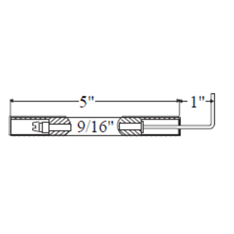 Electrode IRON FIREMAN * CI 17  (Replacement for Westwood WP-E5-357) - Crown